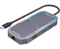UNITEK uHUB S7+ 7-in-1 USB-C D1029A - 675478 - zdjęcie 2